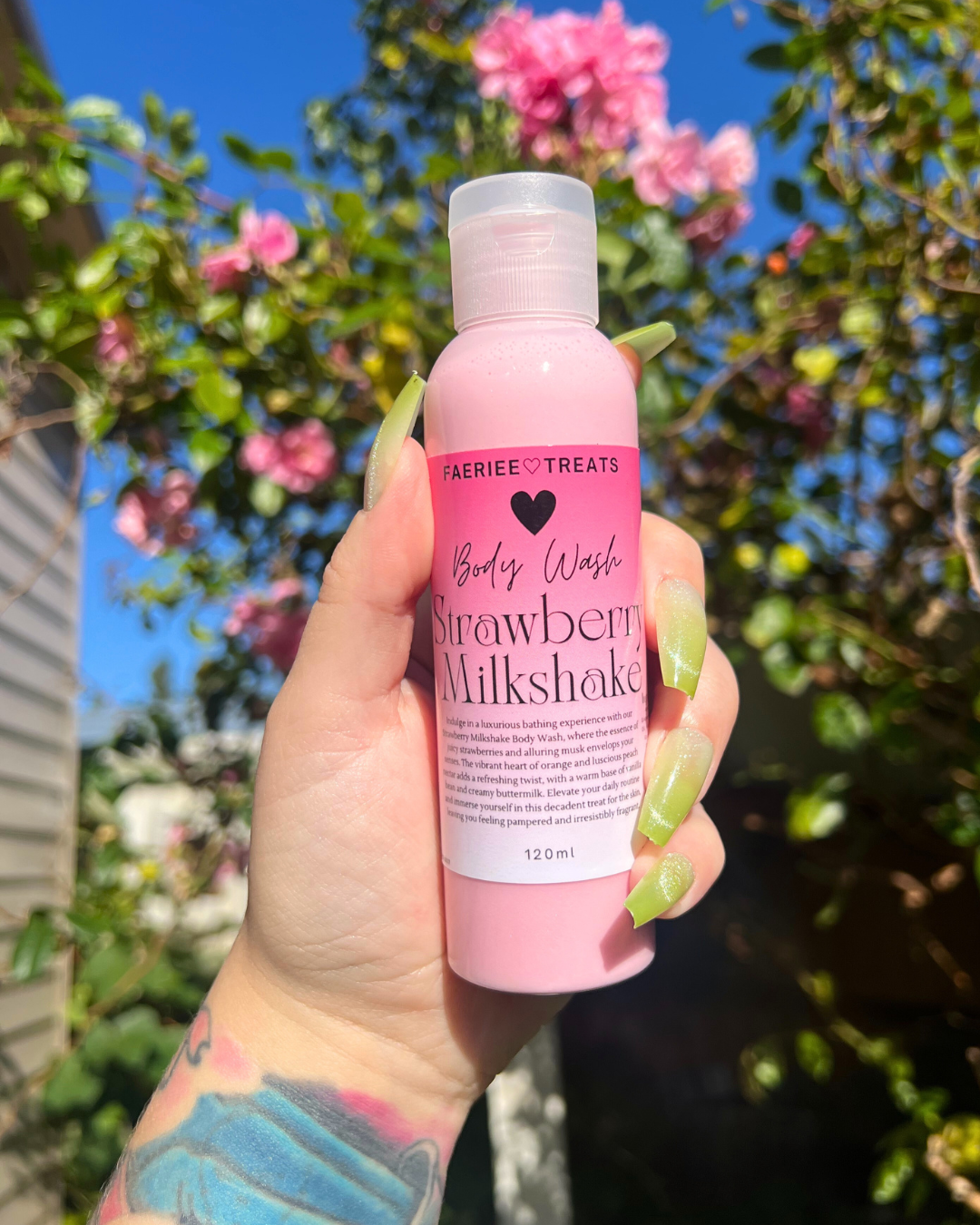 Strawberry Milkshake Luxury Body Wash